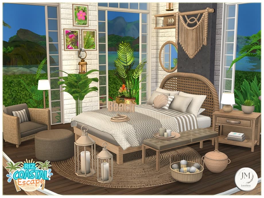 Набор для спальни Riz coastal escape bedroom